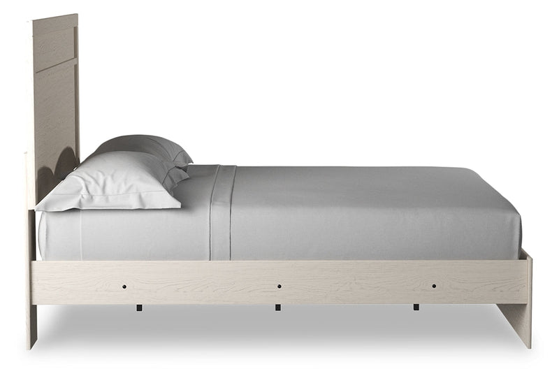 Stelsie Queen Panel Bed with Dresser and Nightstand in White from Ashley - DMV Furniture