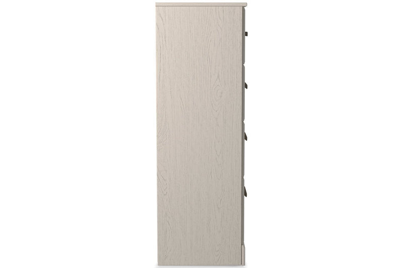 Stelsie White Chest of Drawers - DMV FurnitureChest