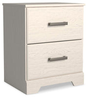 Stelsie White Dresser, Mirror, Chest and Nightstand - B2588B15
