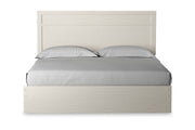 Stelsie White King Panel Bed - DMV FurnitureKing Bed