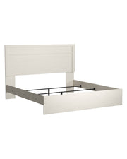 Stelsie White King Panel Bed - DMV FurnitureKing Bed