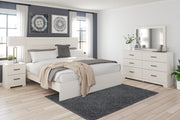 Stelsie White King Panel Bed - DMV FurnitureKing Bed