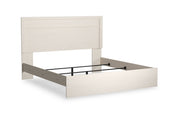 Stelsie White King Panel Bed - DMV FurnitureKing Bed