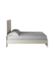 Stelsie White King Panel Bed - DMV FurnitureKing Bed
