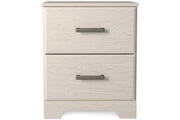 Stelsie White Nightstand - DMV FurnitureNightstand