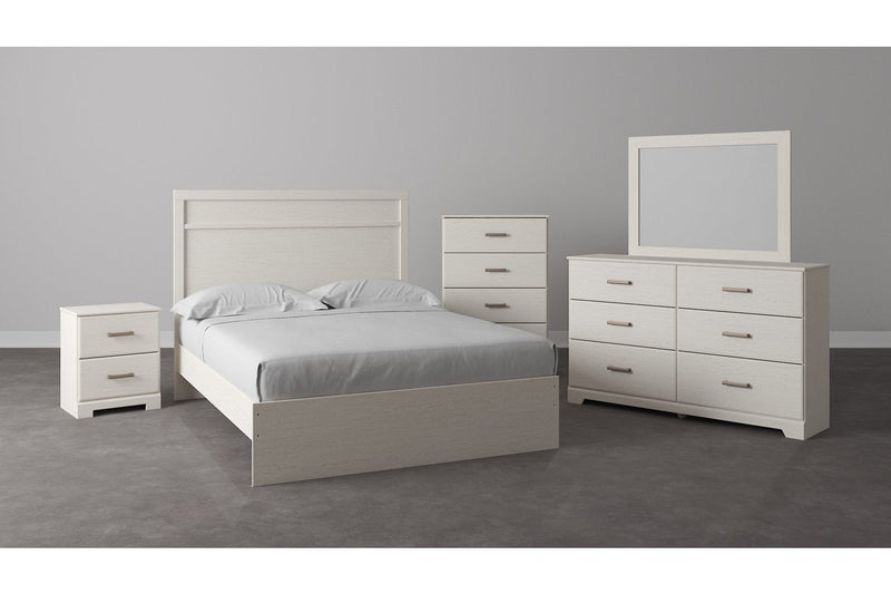 Stelsie White Nightstand - DMV FurnitureNightstand