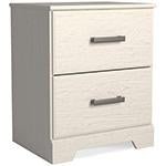 Stelsie White Nightstand - DMV FurnitureNightstand