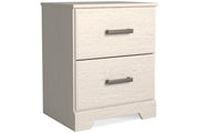 Stelsie White Nightstand - DMV FurnitureNightstand