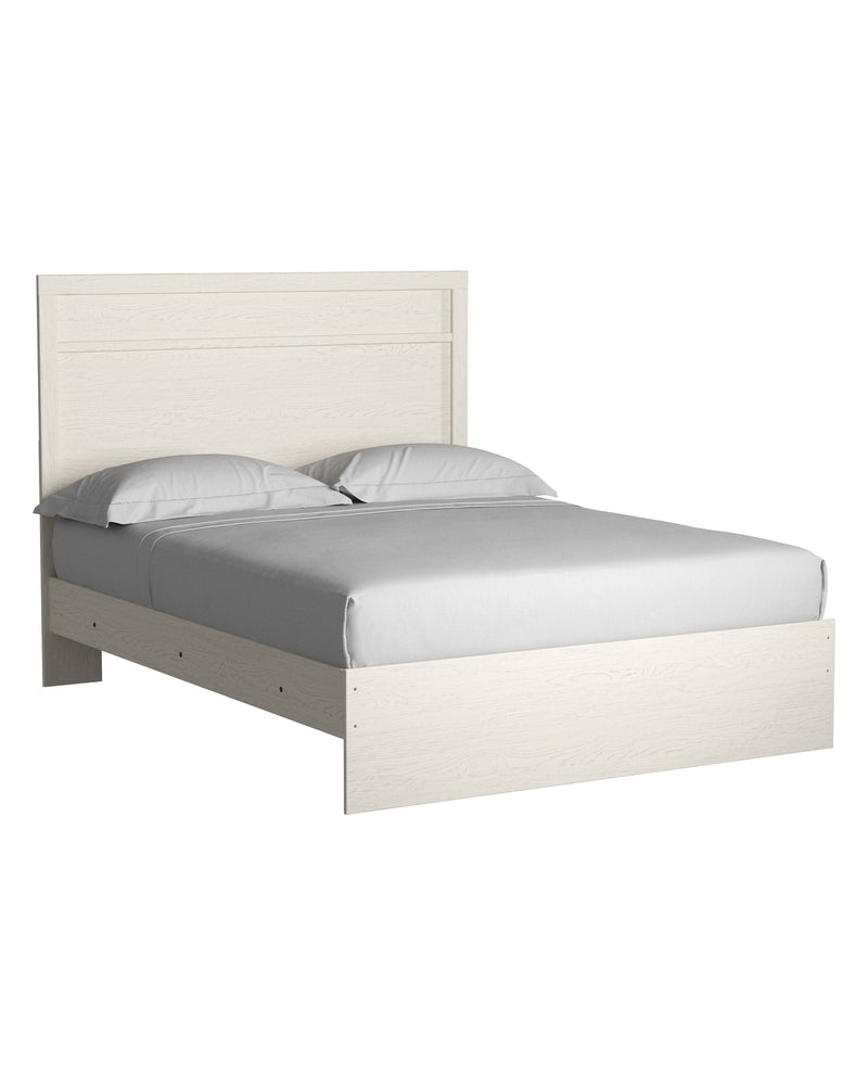 Stelsie White Queen Panel Bed - DMV FurnitureQueen Bed