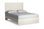 Stelsie White Queen Panel Bed - DMV FurnitureQueen Bed