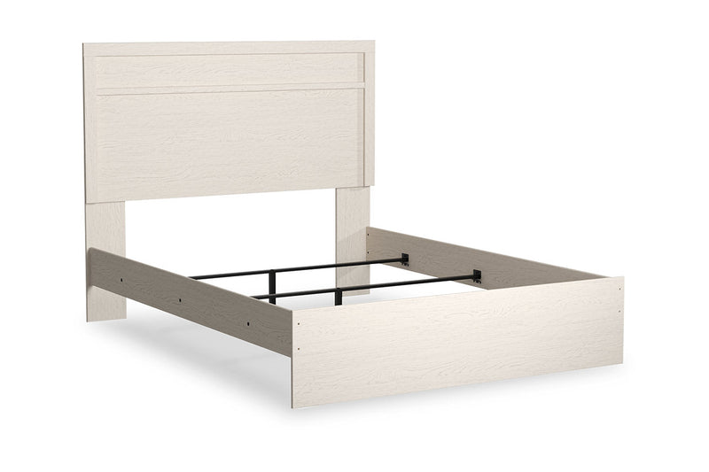 Stelsie White Queen Panel Bed - DMV FurnitureQueen Bed