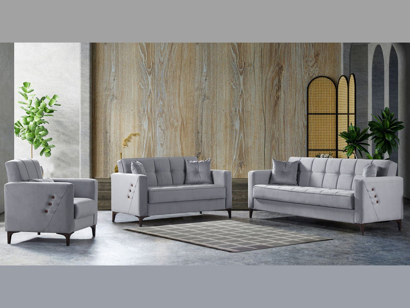 Step 88" Wide Square Arm Convertible Sofa - Sofas