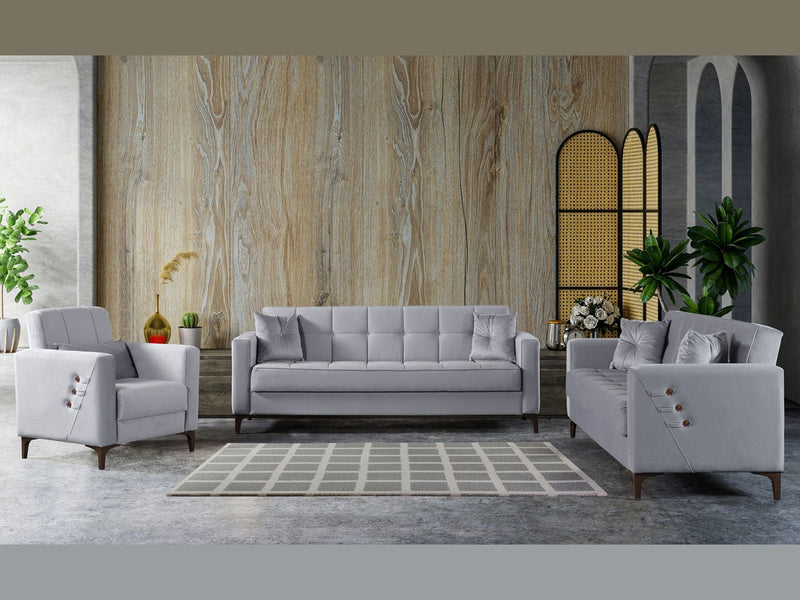 Step 88" Wide Square Arm Convertible Sofa - Sofas