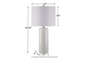 Steuben White Table Lamp (Set of 2) - DMV FurnitureTable Lamp Pair
