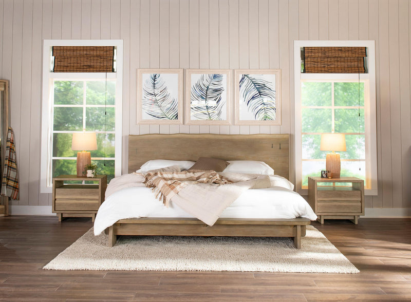 Stillwater Eastern King Platform Bed - 222801KE