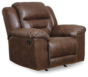 Stoneland Chocolate 2 Reclining Sofas and Recliner - 39904U8