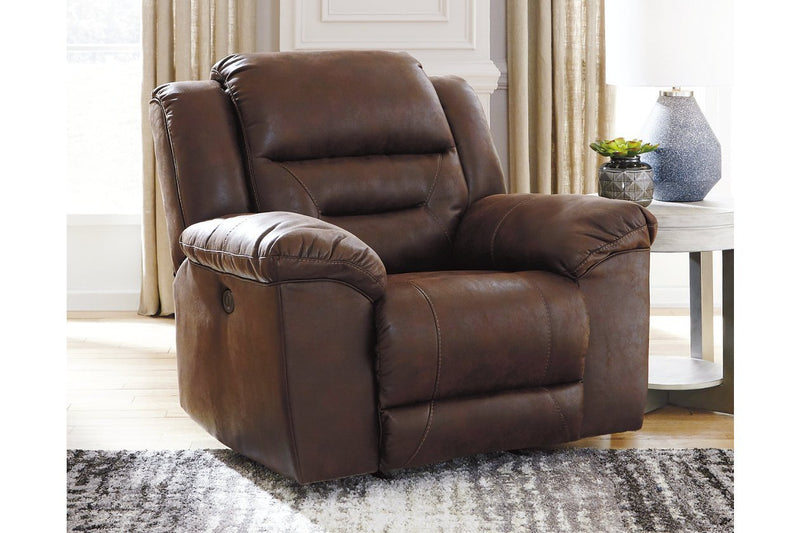 Stoneland Chocolate Power Recliner - DMV FurniturePower Recliner