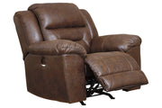 Stoneland Chocolate Power Recliner - DMV FurniturePower Recliner