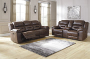 Stoneland Chocolate Power Reclining Living Room Set - DMV FurnitureLiving Room Set