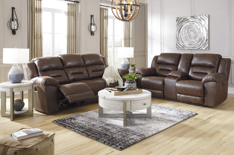 Stoneland Chocolate Power Reclining Living Room Set - DMV FurnitureLiving Room Set
