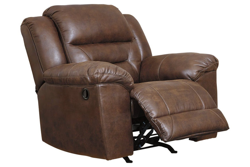 Stoneland Chocolate Recliner - DMV FurnitureRecliner