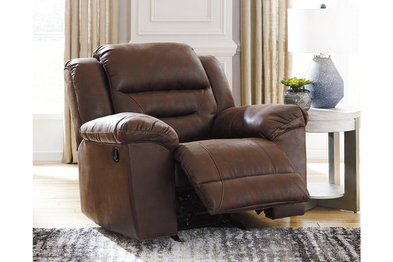 Stoneland Chocolate Recliner - DMV FurnitureRecliner