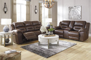 Stoneland Chocolate Reclining Living Room Set - DMV FurnitureLiving Room Set