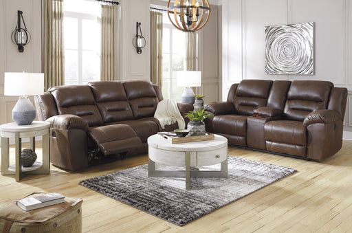 Stoneland Chocolate Reclining Living Room Set - DMV FurnitureLiving Room Set