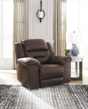 Stoneland Chocolate Reclining Living Room Set - DMV FurnitureLiving Room Set