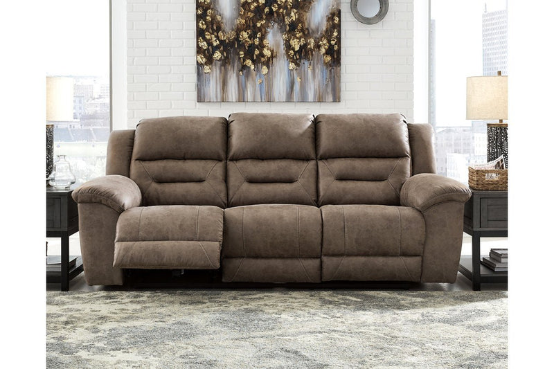 Stoneland Fossil Power Reclining Sofa - DMV FurniturePower Reclining Sofa