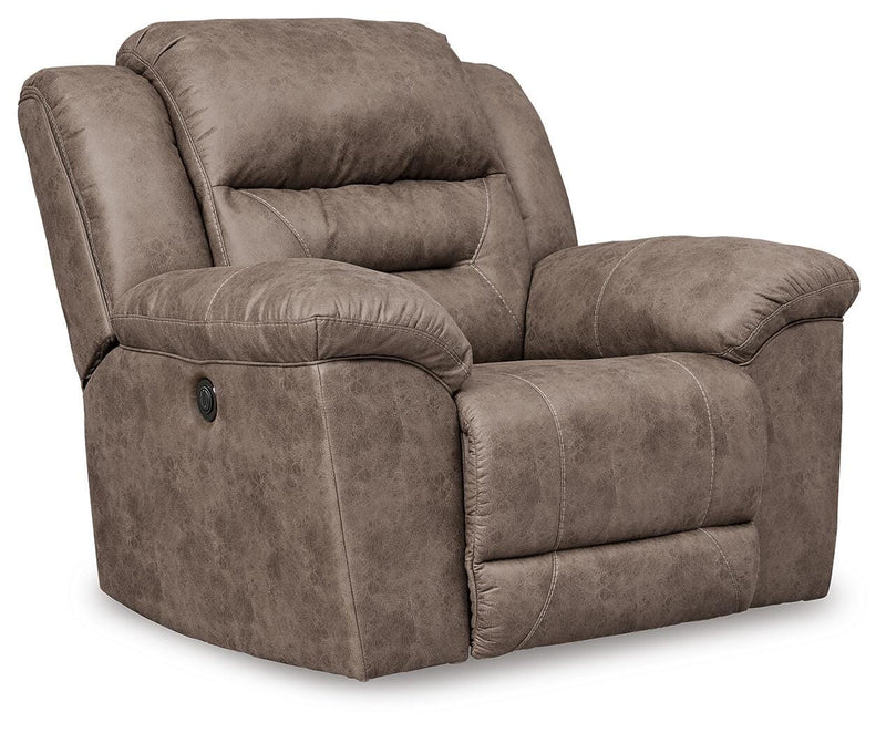 Stoneland Fossil Reclining Sofa and Power Recliner - 39905U7