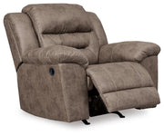 Stoneland Fossil Reclining Sofa and Recliner - 39905U9