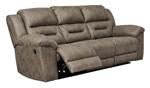 Stoneland Fossil Reclining Sofa - DMV FurnitureReclining Sofa
