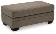 Stonemeade Nutmeg Ottoman - 5950514