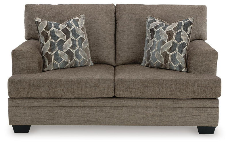 Stonemeade Nutmeg Queen Sofa Sleeper and Loveseat - 59505U11