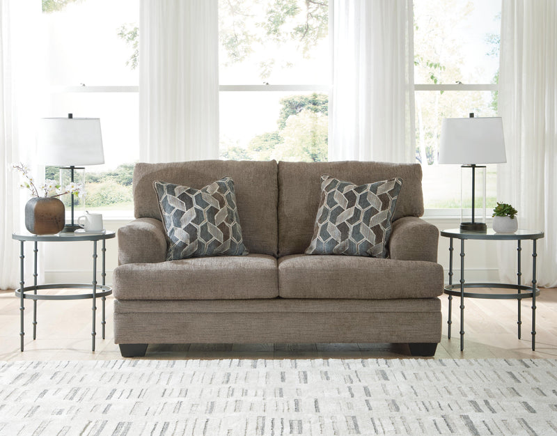 Stonemeade Nutmeg Queen Sofa Sleeper and Loveseat - 59505U11