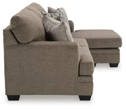 Stonemeade Nutmeg Sofa Chaise and Loveseat - 59505U9