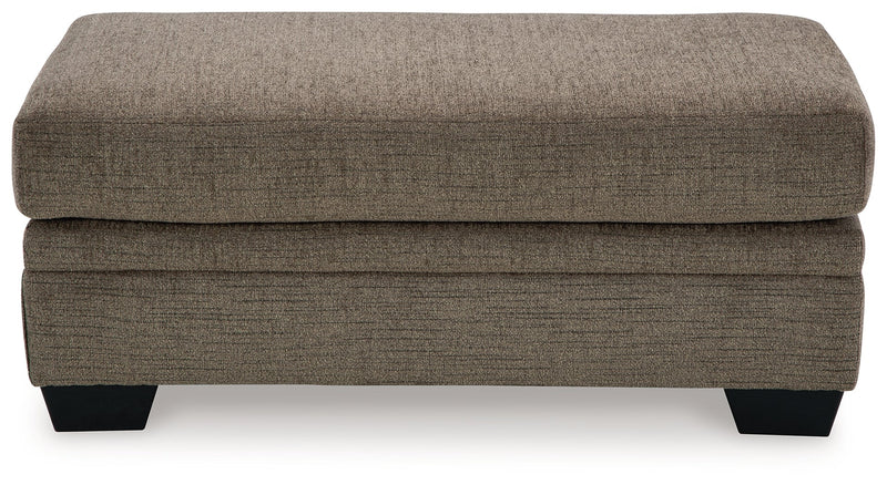 Stonemeade Sofa Chaise, Chair, and Ottoman in Nutmeg - PKG018541