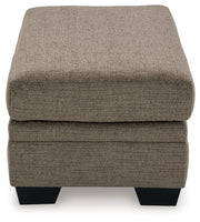 Stonemeade Sofa Chaise, Chair, and Ottoman in Nutmeg - PKG018541