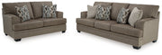 Stonemeade Sofa, Loveseat, Chair and Ottoman in Nutmeg - PKG018540