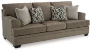 Stonemeade Sofa, Loveseat, Chair and Ottoman in Nutmeg - PKG018540