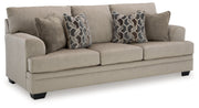 Stonemeade Sofa, Loveseat, Chair and Ottoman in Taupe - PKG018536