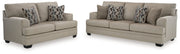 Stonemeade Sofa, Loveseat, Chair and Ottoman in Taupe - PKG018536