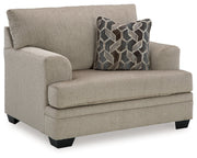 Stonemeade Sofa, Loveseat, Chair and Ottoman in Taupe - PKG018536