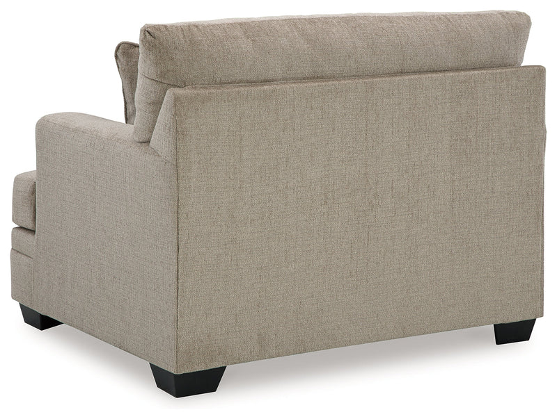 Stonemeade Sofa, Loveseat, Chair and Ottoman in Taupe - PKG018536