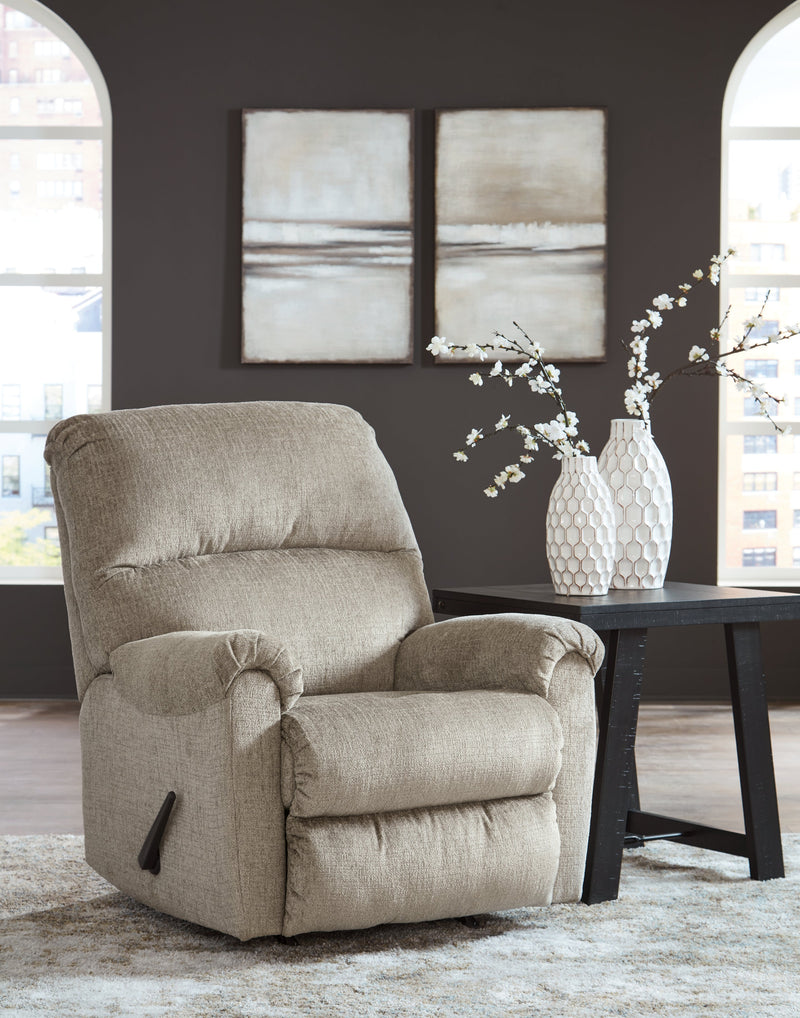 Stonemeade Taupe Recliner - 5950425