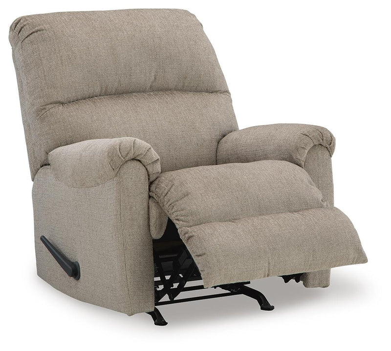 Stonemeade Taupe Sofa Chaise and Recliner - 59504U5