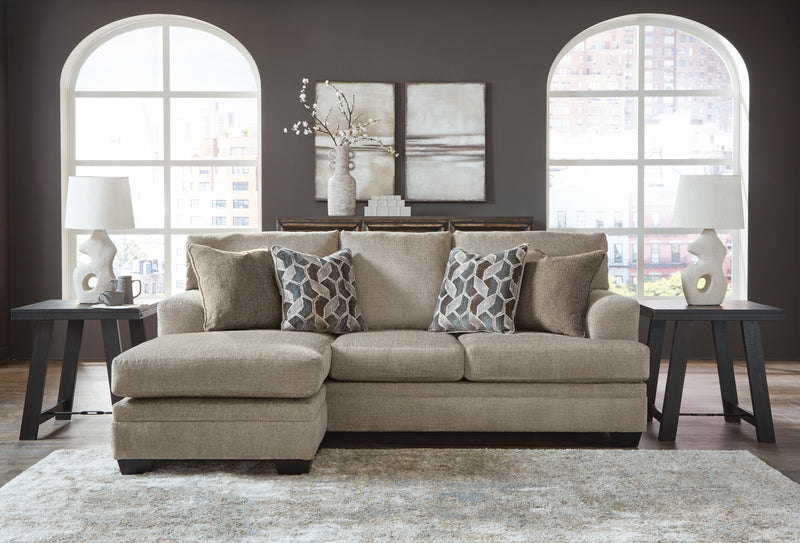 Stonemeade Taupe Sofa Chaise and Recliner - 59504U5