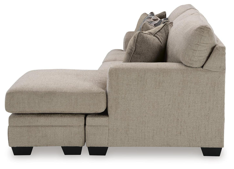 Stonemeade Taupe Sofa Chaise and Recliner - 59504U5