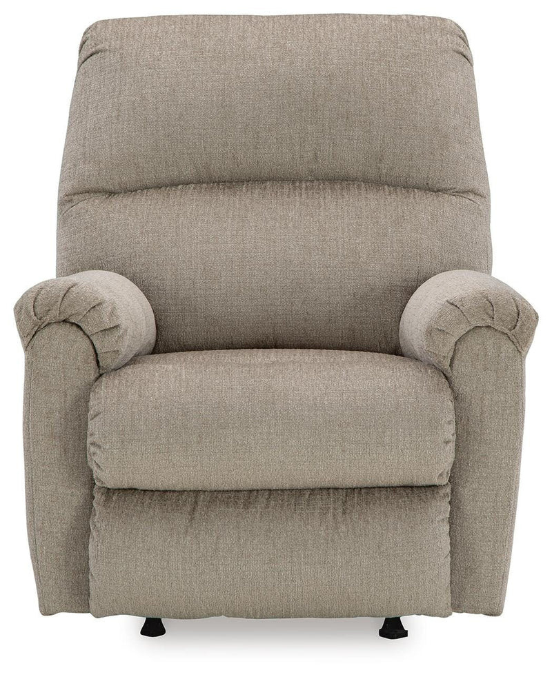 Stonemeade Taupe Sofa Chaise and Recliner - 59504U5